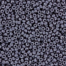 Miyuki rocailles Perlen 11/0 - Opaque mauve luster 11-437